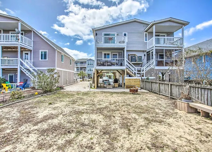 Coastal Oasis W/ Decks: Walk To Holden Beach!